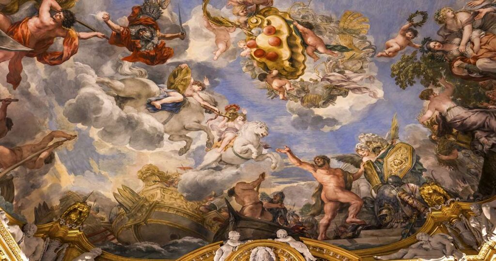 Εσωτερικό Palazzo Pitti, Φλωρεντία, Ιταλία.